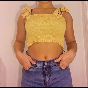 BOW TIE CROP TOP
